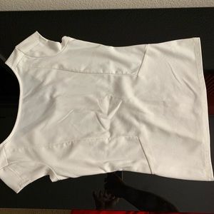LTD Womens Size XS White Top Zipper Back